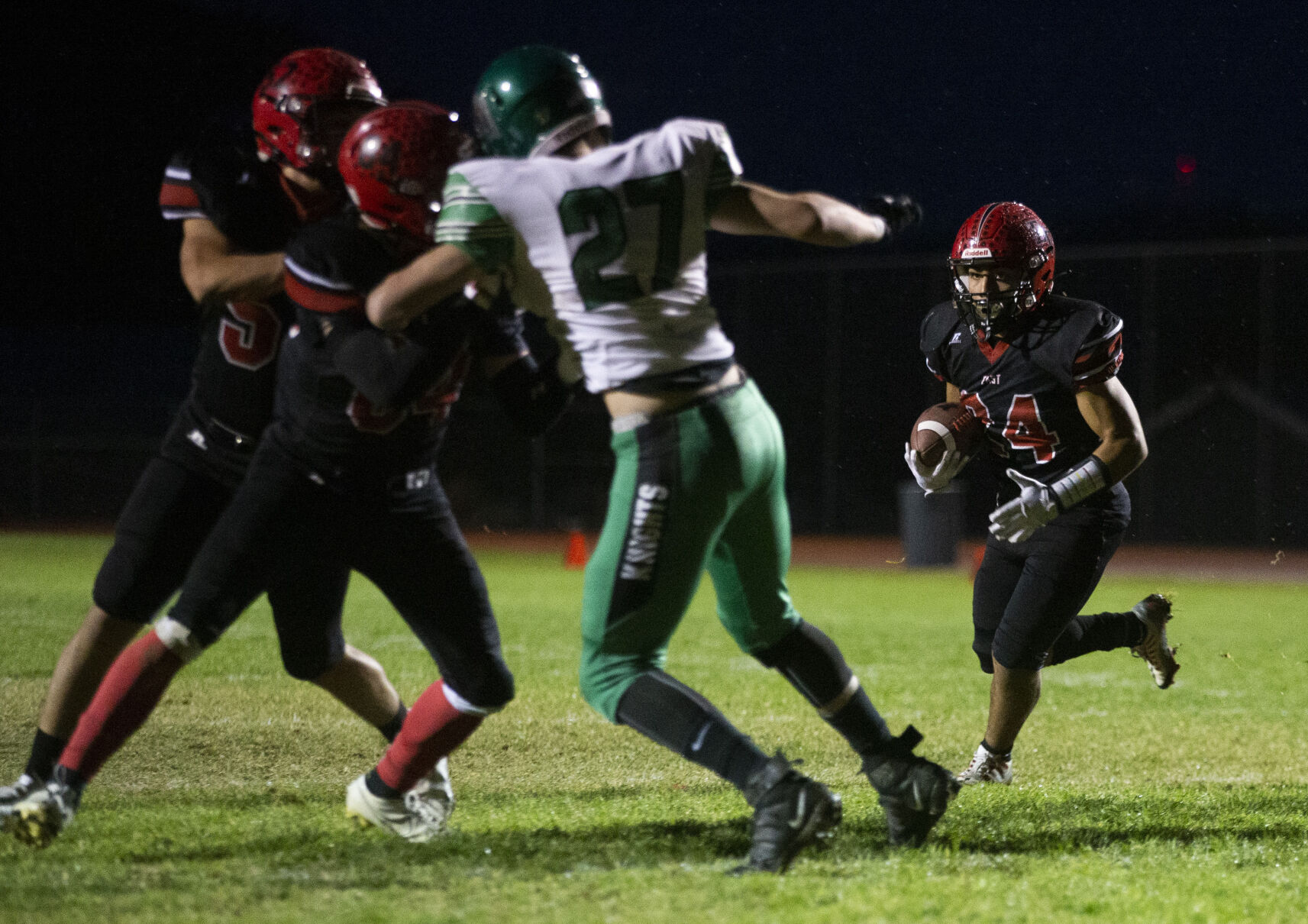 East Valley vs. East Valley-Spokane football